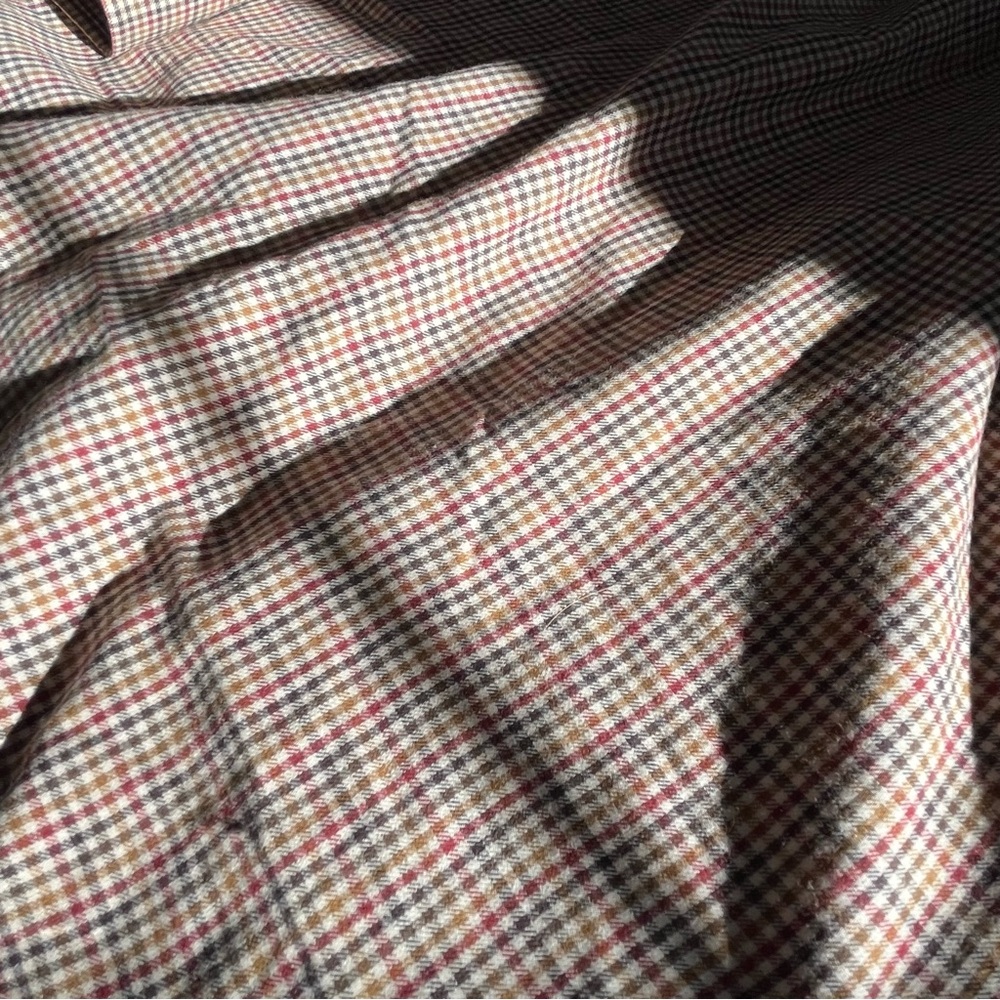 Pendleton Men's Tan Checkered Button Down Shirt - image 8